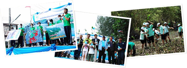 チーム・エナセーブの植樹活動