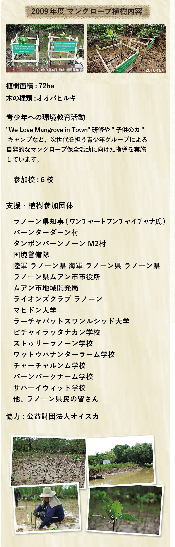 植樹活動のご報告2009