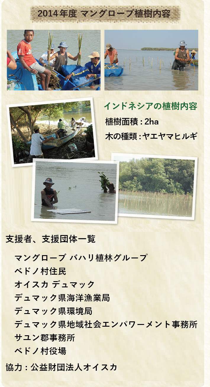 植樹活動のご報告2014