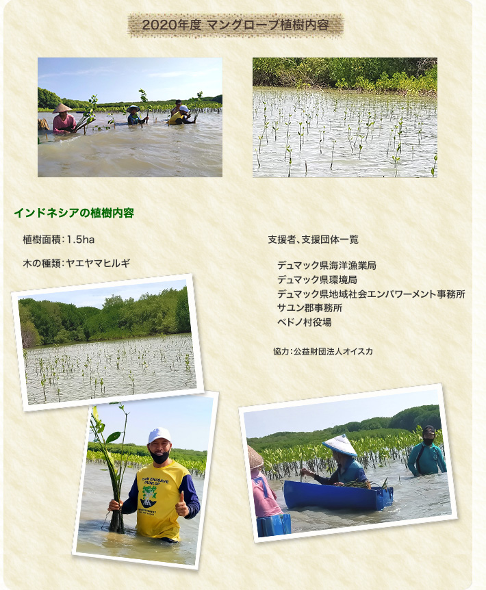 植樹活動のご報告2020