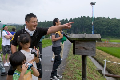 コウノトリも見えた