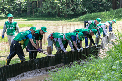 ビオトープ整備