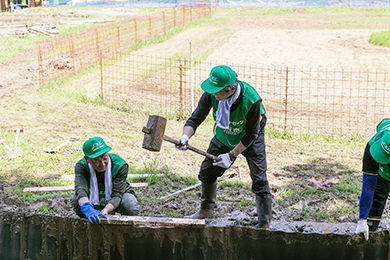 ビオトープ整備