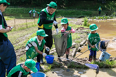 生き物観察・クラフト体験・ ネイチャーゲーム