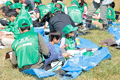 昼食はお弁当を堪能