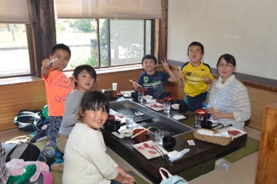 地元の白老牛を堪能