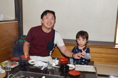 地元の白老牛を堪能