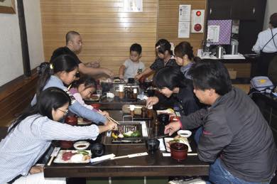 地元の白老牛を堪能