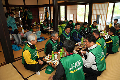 豚汁をいただきました