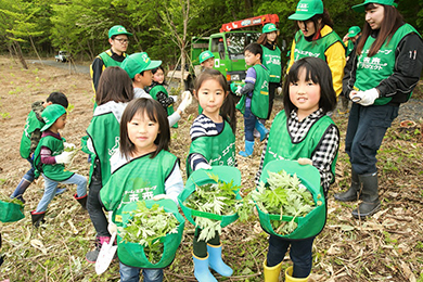 オマケで・・ワラビ採取体験