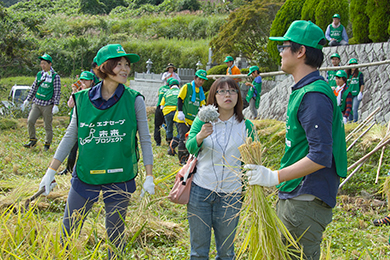 番組のリスナーも東京から駆け付けました