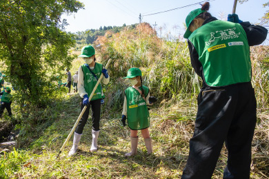 子供たちも一生懸命頑張ります