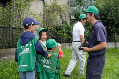 ムサシトミヨの生態の話もたくさん聞けました