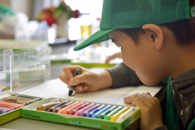 ムサシトミヨの塗り絵