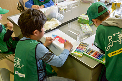 ムサシトミヨの塗り絵