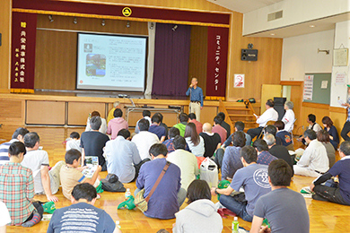 忍野八海についての講演会