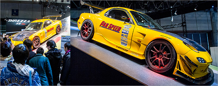 FD3S に装着したDIREZZA ZⅡ STAR SPEC