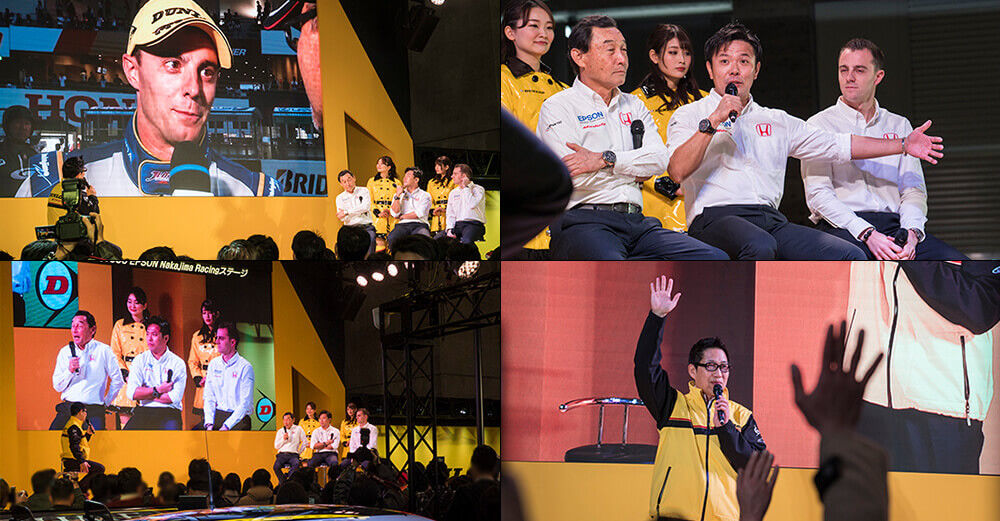Super GT DUNLOP GT500 EPSON Nakajima Racingトークショー