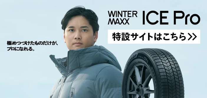 極めつづけたものだけが、プロになれる。WINTER MAXX ICE Pro 特設サイトはこちら
