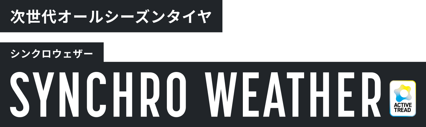 次世代オールシーズンタイヤ シンクロウェザー SYNCHRO WEATHER