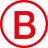 B