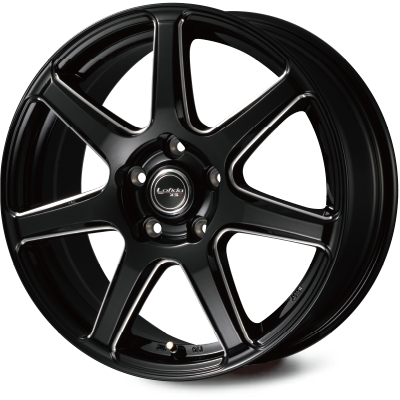 xs7 Gross black/Milling / 17”