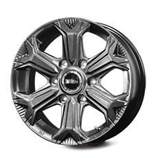 Dark Gunmetallic / 16”(5H)